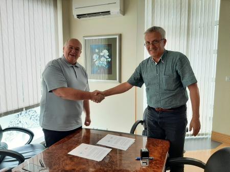 Direktor podjetja Misel d.o.o., Iztok N. Čančula in podžupan Jože Stanonik